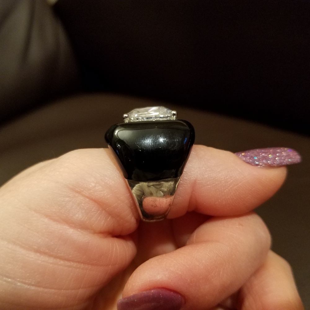 Gemstone Statement Ring - image 2